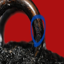 เบี้ยแก้หลวงปู่เจือ วัดกลางบางแก้ว ปี 48 ตอกโค๊ตที่หู