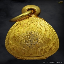 ตลับทองฝังเพชรแท้ใส่พระปิดตา