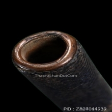 ตะกรุดโทนหลวงพ่อทบ วัดชนแดน เนื้อทองแดง ถักเชือก ลายธงชาติ