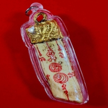 เขี้ยวหมูพลิกชะตา รุ่นแรก หลวงปู่กาหลง เขี้ยวแก้ว เขี้ยวตัน