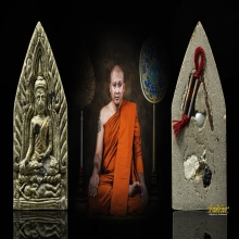 พระขุนแผนอินโดจีน หลวงพ่อชำนาญ วัดชินฯ ปี 2566 ตะกรุดทองแดง