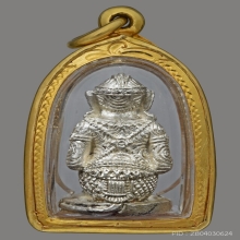 หนุมานหลวงพ่อคง วัดวังสรรพรส เนื้อเงิน จันทบุรี