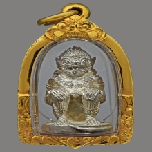 หนุมานหลวงพ่อคง วัดวังสรรพรส เนื้อเงิน จันทบุรี