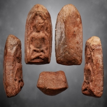 พระซุ้มแหลม เนื้อดิน หลวงปู่บุญ วัดกลางบางแก้ว