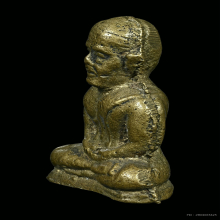 รูปหล่อหลวงพ่อคร้าม วัดกุ่มหัก รุ่นแรก จ.สระบุรี