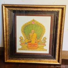 ภาพพิมพ์แววนกยูงหลวงพ่อเดิม วัดหนองโพ ปีพศ 2482🏆รุ่นแรก🏆