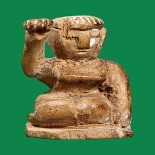 นางกวักไม้มงคลแกะหลวงพ่อพรหม