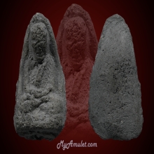 พระหลวงปู่ทวด พิมพ์ใหญ่ วัดประสาทฯ ปี 2505 เนื้อเทา