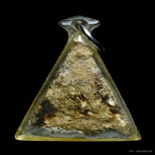 พระผงวัดสามปลื้ม เนื้อผงแก่น้ำมัน ลงรักปิดทองเดิมจากในกรุ