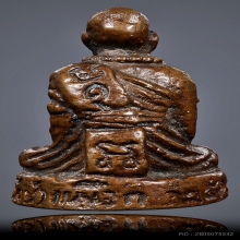 รูปหล่อหลวงพ่อทบ รุ่นจิ๊กโก๋ ปี 17 เนื้อแดงนิยม