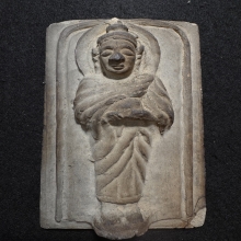 พระบูชา ผงพรายสมุทร หลวงพ่อเจิม วัดหอยราก ปางอุ้มบาตร