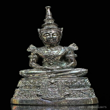 พระแก้วมรกตกรมสรรพสามิตเนื้อเงินรมดำ#๗๗๗๐๐