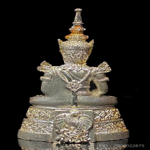 พระแก้วมรกตกรมสรรพสามิตเนื้อเงินขัดเงา ๙๔๐๓ ปี 2539