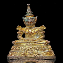 พระแก้วมรกตกรมสรรพสามิตเนื้อเงินขัดเงา ๙๔๐๓ ปี 2539