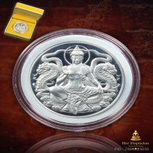 เหรียญจตุคาม โคตรมหาเศรษฐี เงินขัดเงา บล็อคนอก