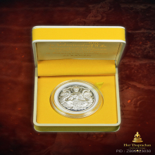 เหรียญจตุคาม โคตรมหาเศรษฐี เงินขัดเงา บล็อคนอก