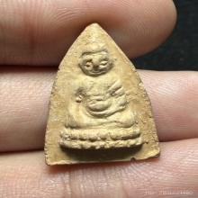 พระพุทโธน้อย คุณแม่บุญเรือน วัดอาวุธฯ เนื้อดิน ปี2494