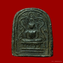 พระซุ้มเถาวัลย์ เนื้อดินดิบลงรัก กรุวัดชนะสงคราม กรุงเทพฯ