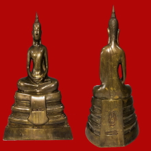 พระบูชาหลวงพ่อพุทธโสธร 7 นิ้วตราวัด 2509 ออกไม่ตรงปี