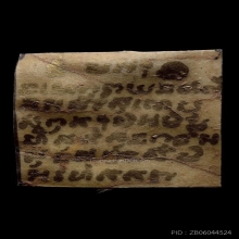 ตะกรุดหนังหน้าผากเสือ หลวงปู่เจือ  วัดกลางบางแก้ว