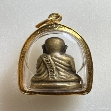 หลวงพ่อเงิน พิมพ์มือนับเเบงค์ เนื้อทองเหลือง พ.ศ.2515