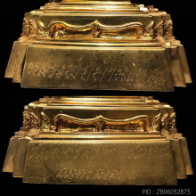 พระบูชาหลวงพ่อวัดบ้านแหลมอุ้มบาตรสูง 20 นิ้ว ปิดทองคำแท้