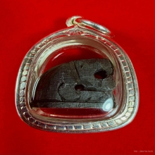 พญาเสือดำหลวงปู่หงษ์ พรหมปัญโญ (ไม้งิ้้วดำแกะ)