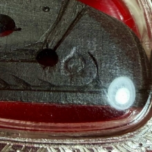 พญาเสือดำหลวงปู่หงษ์ พรหมปัญโญ (ไม้งิ้้วดำแกะ)