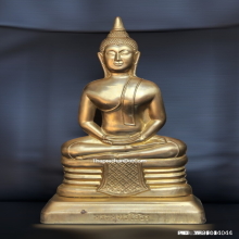 พระบูชาหน้ากาก หลวงพ่อโสธรฯ ปี 39 เนื้อทองเหลือง