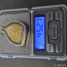 เหรียญหล่อเจ้าสัว 3 กรรมการวัดกลางบางแก้ว เนื้อทองคำ