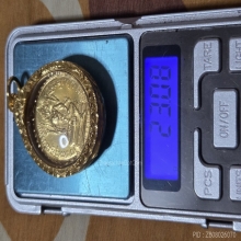 เหรียญพระพรหมหลักเมืองเนื้อทองคำ ปี 2510