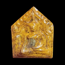 ขุนแผนเคลือบ ลพ.อั้น วัดพระญาติ พิมพ์อกใหญ่