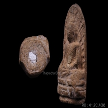 พระรอดวัดพระสิงห์ เชียงใหม่ ปี 2496 อุดผงหลวงพ่อสด