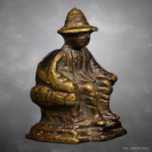 รูปหล่อโบราณ สมเด็จพระเจ้าตากสิน วัดสุทัศน์ พ.ศ.2494