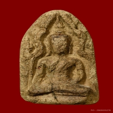 พระขุนแผนพลายเดี่ยว กรุบ้านกร่าง พิมพ์พระประธาน จ.สุพรรณบุรี