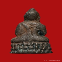 พระชัยวัฒน์สมาธิบัวสามชั้น หลวงพ่ออ๋อย วัดไทร ปี2484