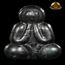 ปิดตา2หน้า หลวงพ่อเดิม พิมพ์ใหญ่ เนื้อเมฆพัด เนื้อจัดถึงยุค