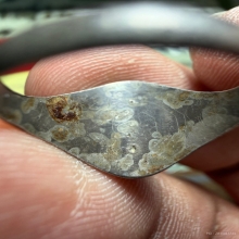 แหวนเงินลงถมหลวงงพ่อเดิม วัดหนองโพ 