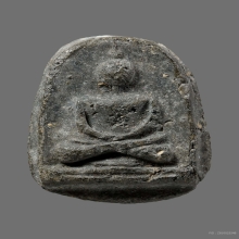 พระกรุวัดท้ายตลาด พิมพ์เล็บมือสมาธิ กรุงเทพฯ