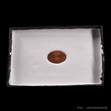 พระบูชา9นิ้ว หลวงปู่ทวด วัดช้างให้ ปี2567 เนื้อทองเหลืองรมดำ