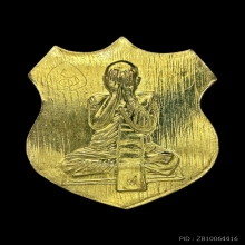 เหรียญปิดตาจันทร์เพ็ญ เนื้อทองเหลือง หลวงพ่อชำนาญ วฃ