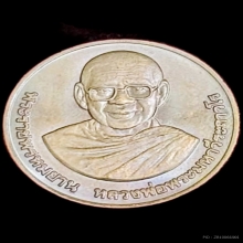 เหรียญหลวงพ่อฤาษีลิงดำ หลังสมเด็จองค์ปฐม วัดท่าซุง ปี2536