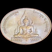 เหรียญหลวงพ่อฤาษีลิงดำ หลังสมเด็จองค์ปฐม วัดท่าซุง ปี2536