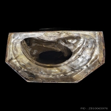 พระไพรีพินาศ5นิ้ว เนื้อทองเหลืองผิวมรกตเขียว สภาพสวยมาก