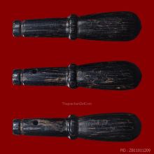 ไม้ตีพริกหลวงพ่อเหลือ วัดสาวชะโงก เนื้อไม้ตายพรายแจกแม่ครัว 