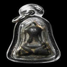 พระปิดตาหัวจรวด หลวงพ่อเดิม วัดหนองโพ เนื้อตะกั่ว