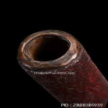 ตะกรุดโทนหลวงพ่อทบ วัดชนแดน เนื้อทองแดง ถักเชือก ลายธงชาติ