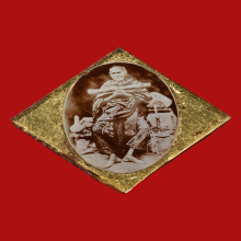 รูปถ่ายซีเปียสมเด็จพระพุทธาจารย์โต พรหมรังษี