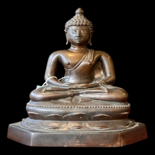 พระบูชายุคสมัย รัชกาลเหนือ ศิลปะเชียงแสน สิงห์หนึ่ง