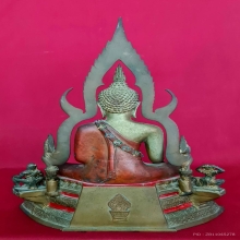 พระบูชาหลวงพ่อชินราช เนื้อสามกษัตริย์ 5.9 นิ้ว ปี2527